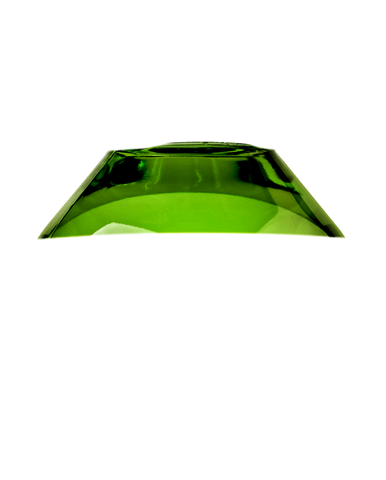 dark green sports bottle filling